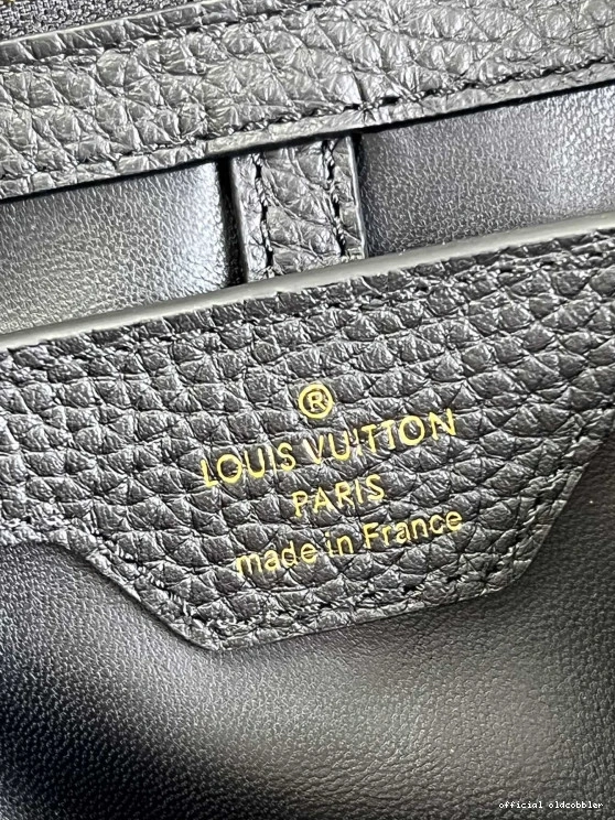 Official oldcobbler VUITTON CAPUCINES LOUIS BB 0717
